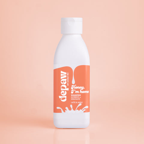 Honey, I'm Home, shampoo delicato Depaw per cani e cuccioli al latte e miele